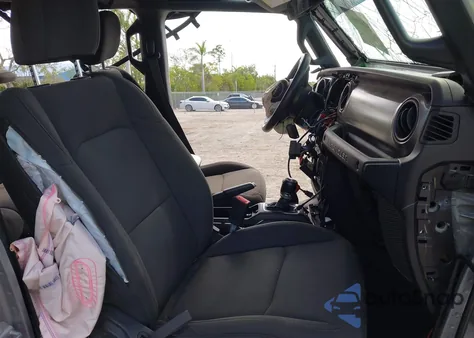 2018 Jeep Wrangler Unlimited Sport 4X4 from USA, damaged, VIN 1C4HJXDG7JW170077